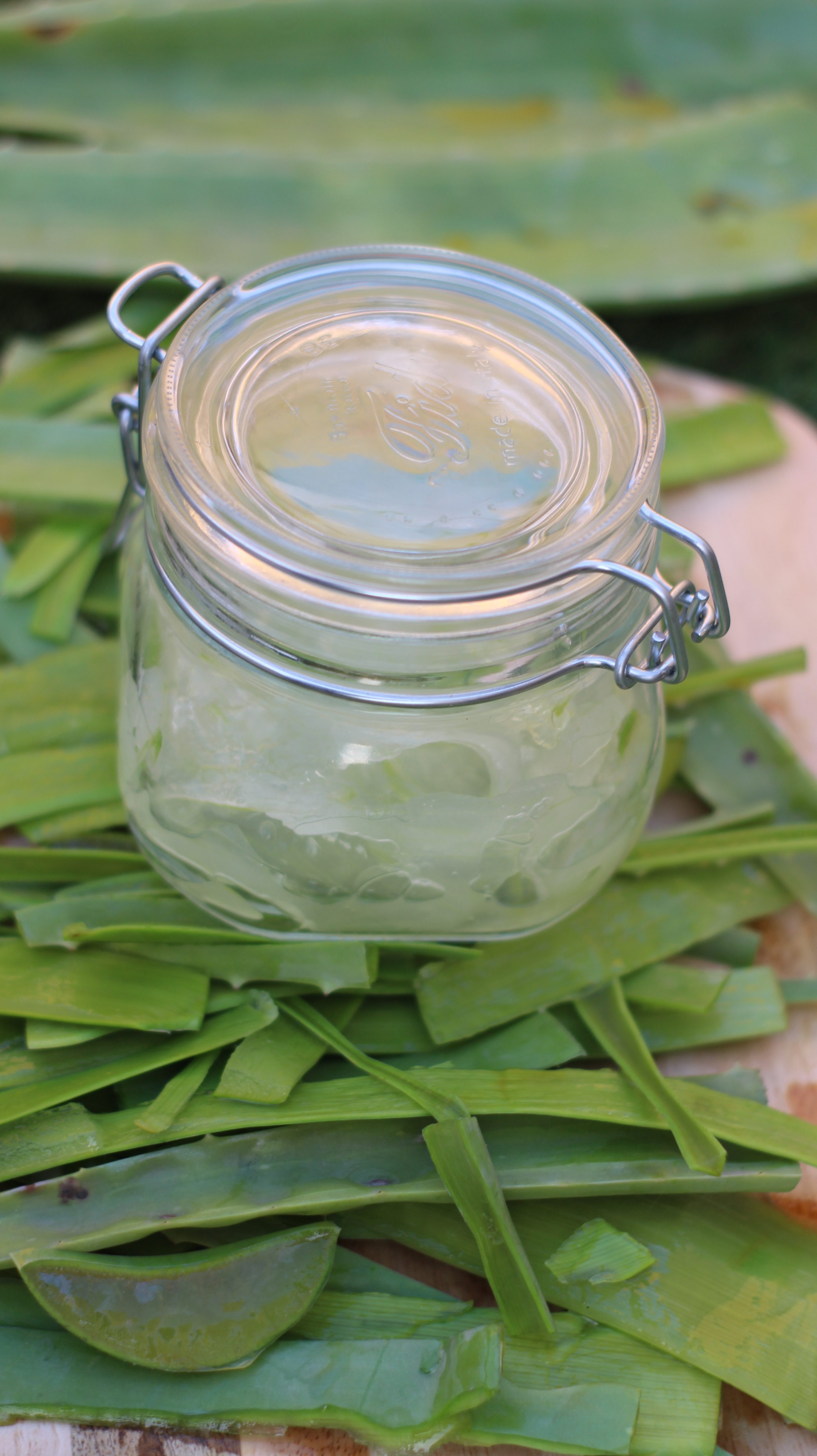 how to make aloe vera gel