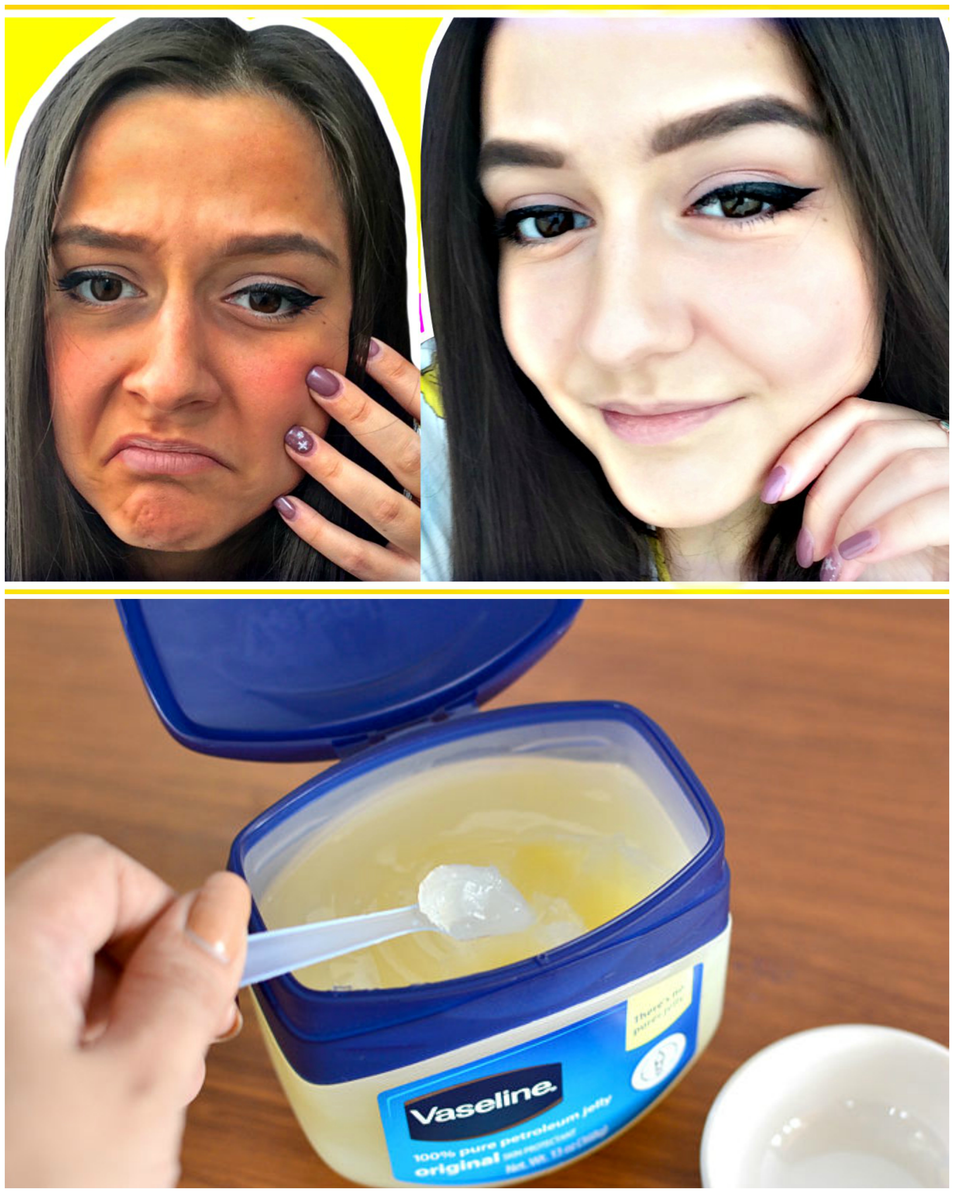 vaseline beauty hacks